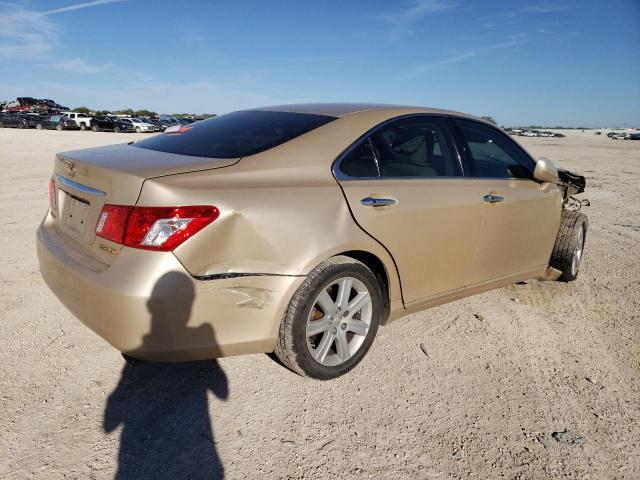 JTHBJ46G172139942 - 2007 LEXUS ES 350 GOLD photo 3