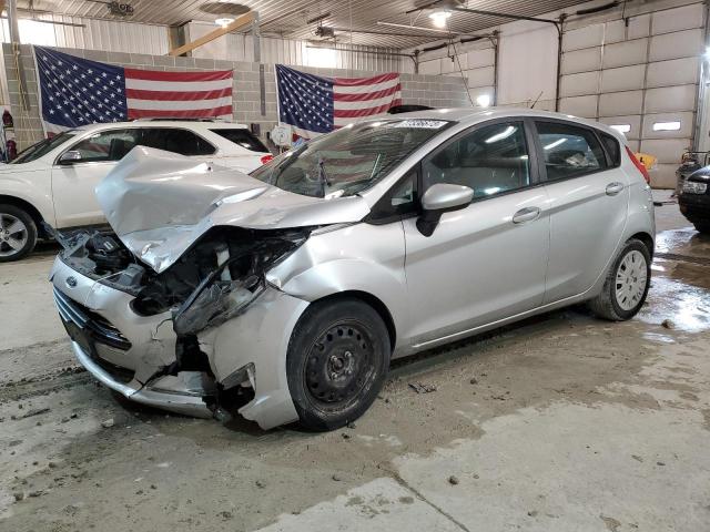 3FADP4TJXEM123212 - 2014 FORD FIESTA S SILVER photo 1