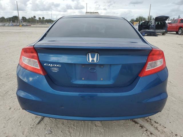 2HGFG3B5XCH550677 - 2012 HONDA CIVIC LX BLUE photo 6