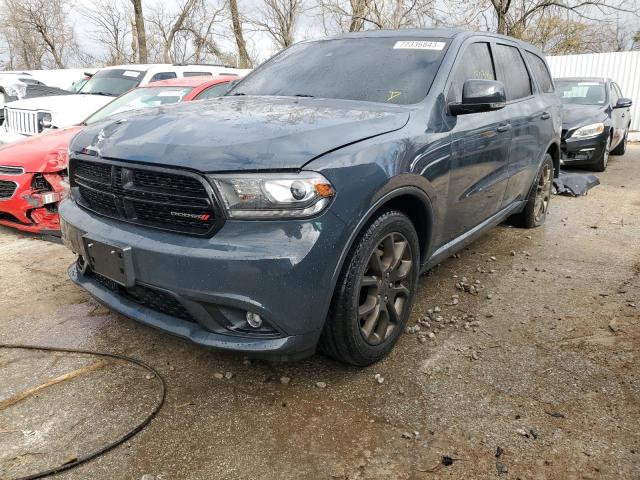 1C4SDJCT5HC806645 - 2017 DODGE DURANGO R/T BLUE photo 1