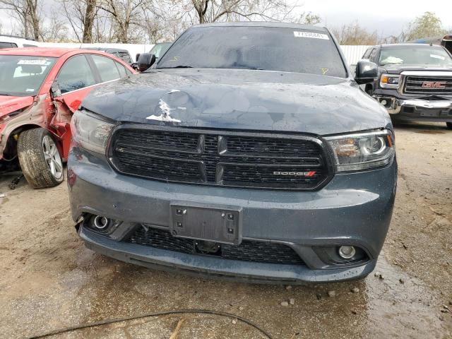 1C4SDJCT5HC806645 - 2017 DODGE DURANGO R/T BLUE photo 5