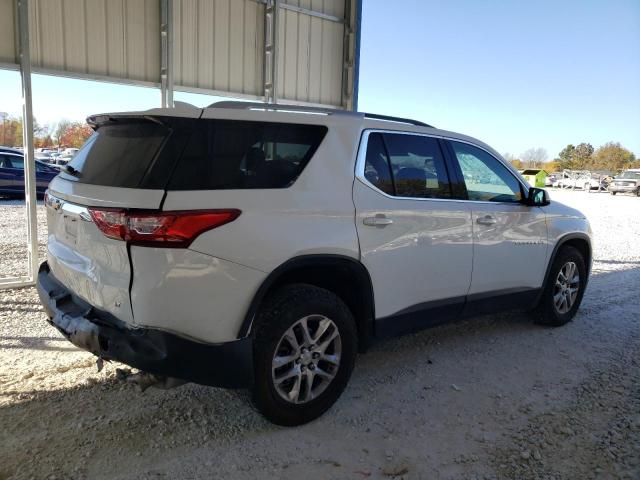 1GNEVGKW2JJ264003 - 2018 CHEVROLET TRAVERSE LT WHITE photo 3