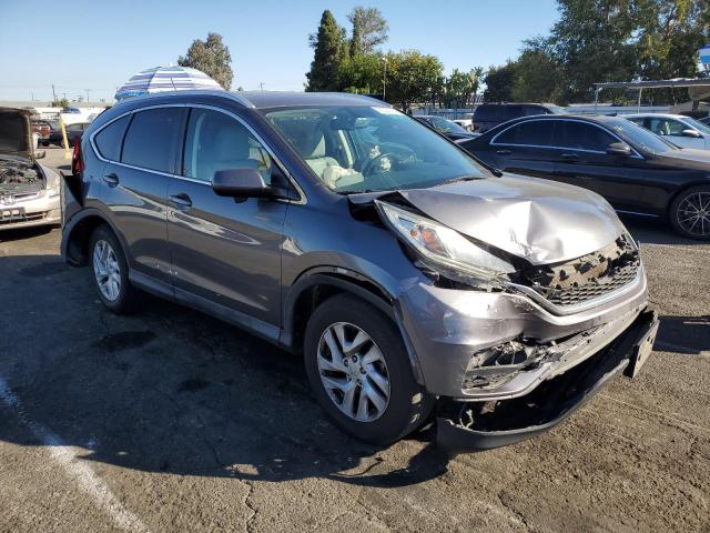 2HKRM4H76FH695519 - 2015 HONDA CR-V EXL GRAY photo 4