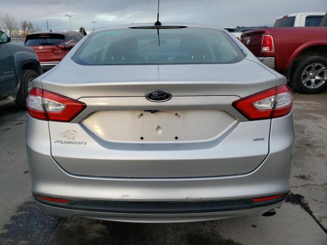 3FA6P0H72FR265475 - 2015 FORD FUSION SE SILVER photo 6