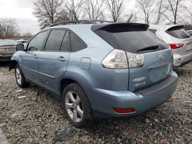 2T2GK31U67C025203 - 2007 LEXUS RX 350 BLUE photo 2