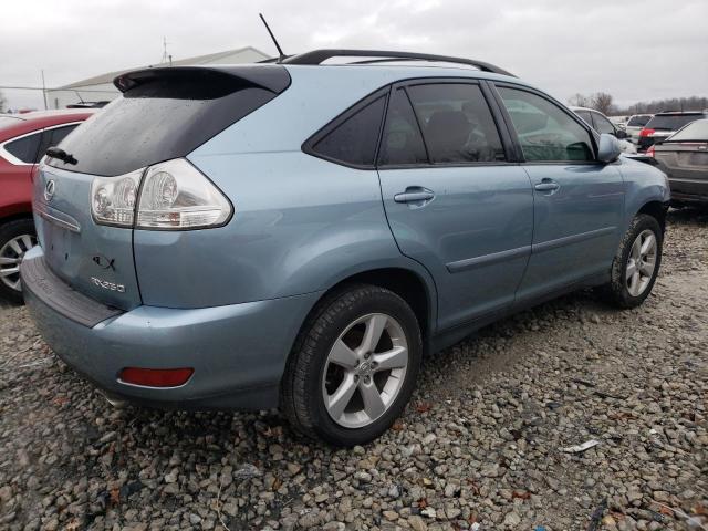 2T2GK31U67C025203 - 2007 LEXUS RX 350 BLUE photo 3