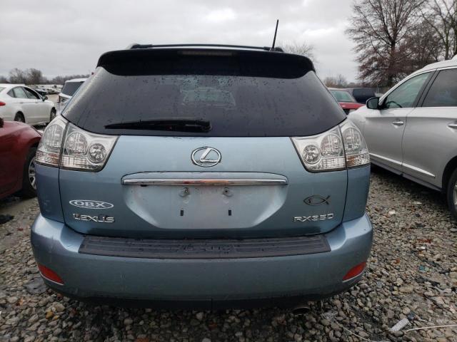 2T2GK31U67C025203 - 2007 LEXUS RX 350 BLUE photo 6