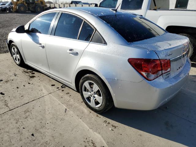 1G1PE5SB0E7123736 - 2014 CHEVROLET CRUZE LT SILVER photo 2