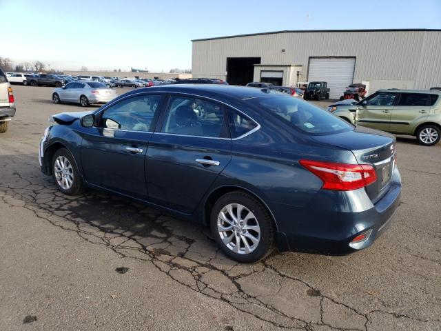 3N1AB7AP6GY336550 - 2016 NISSAN SENTRA S BLUE photo 2