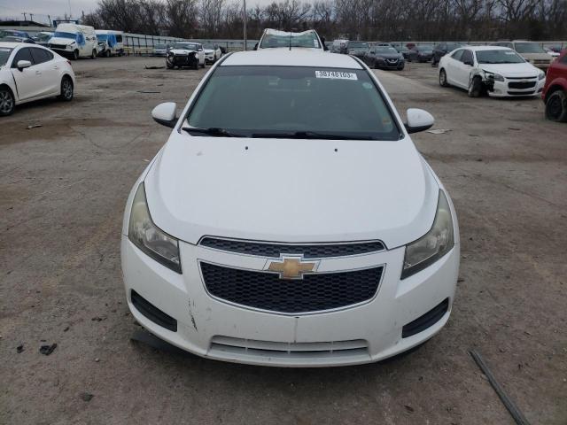 1G1PE5SB9D7106478 - 2013 CHEVROLET CRUZE LT WHITE photo 5