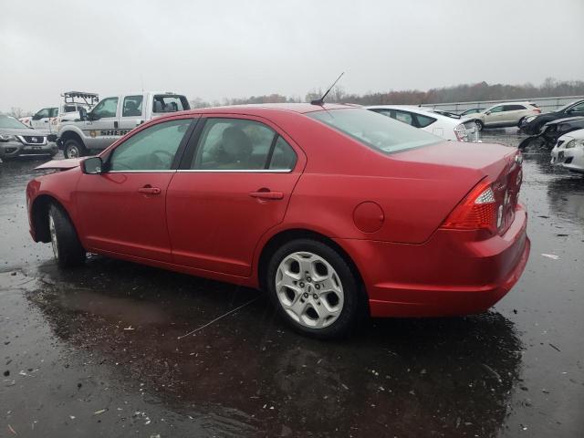 3FAHP0HA9AR324387 - 2010 FORD FUSION SE RED photo 2