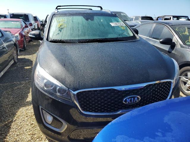 5XYPH4A58JG374036 - 2018 KIA SORENTO EX BLACK photo 5