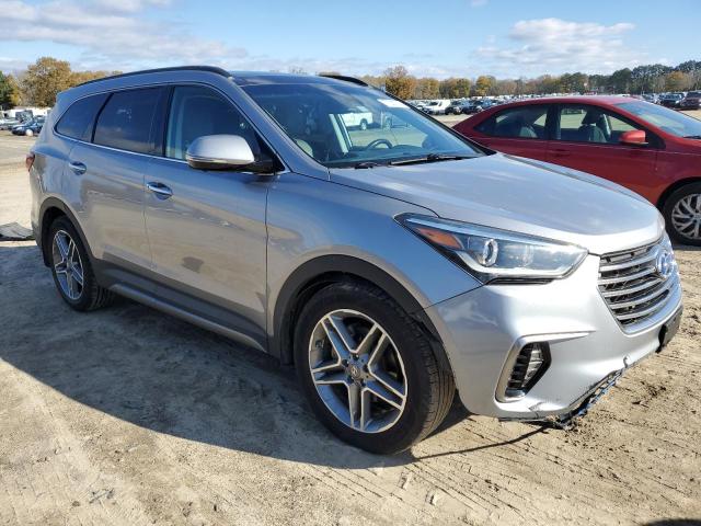 KM8SRDHF0HU222293 - 2017 HYUNDAI SANTA FE SE ULTIMATE SILVER photo 4