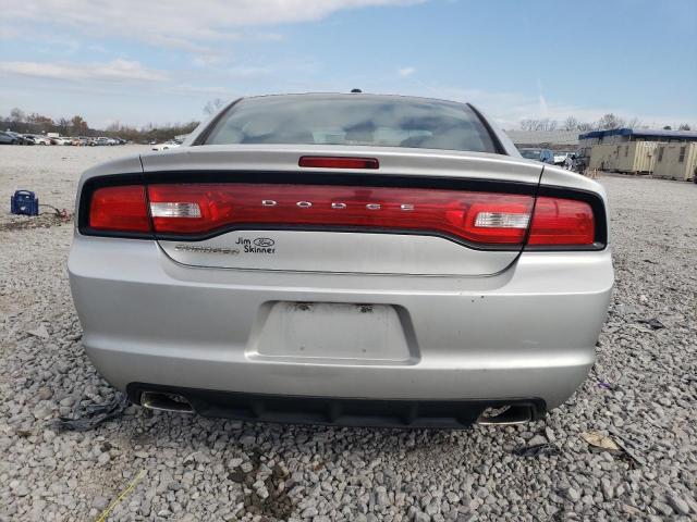 2C3CDXBG5CH190127 - 2012 DODGE CHARGER SE SILVER photo 6