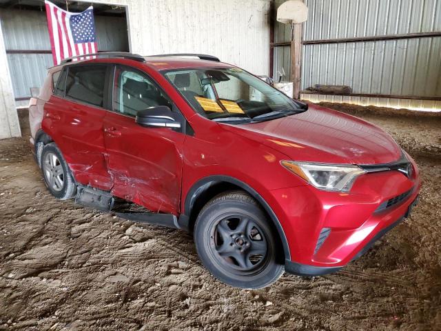 2T3ZFREV0HW326788 - 2017 TOYOTA RAV4 LE RED photo 4