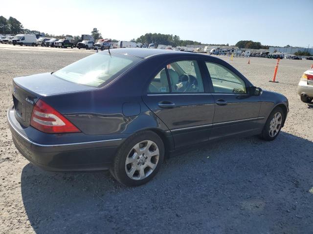 WDBRF92H26F808349 - 2006 MERCEDES-BENZ C 280 4MATIC BLUE photo 3