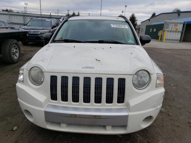 1J8FT57WX8D729080 - 2008 JEEP COMPASS LIMITED WHITE photo 5