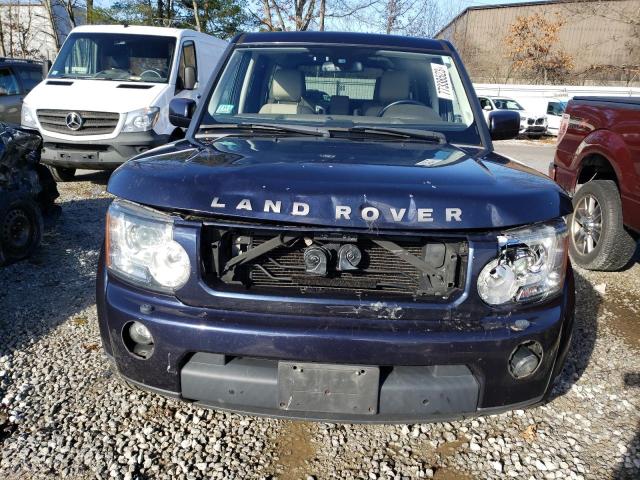 SALAG2D4XDA678823 - 2013 LAND ROVER LR4 HSE BLUE photo 5