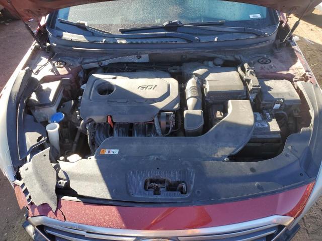 5NPE24AF5GH274883 - 2016 HYUNDAI SONATA SE RED photo 11