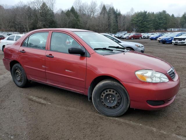 2T1BR32E08C893894 - 2008 TOYOTA COROLLA CE RED photo 4