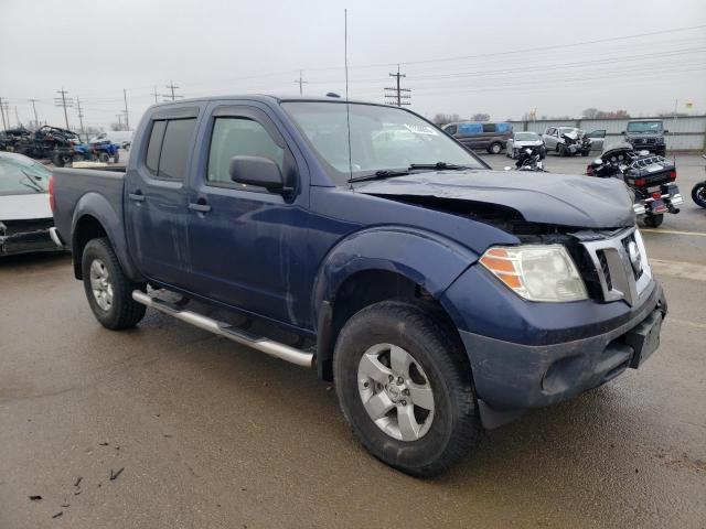 1N6AD0EV3BC433825 - 2011 NISSAN FRONTIER S BLUE photo 4