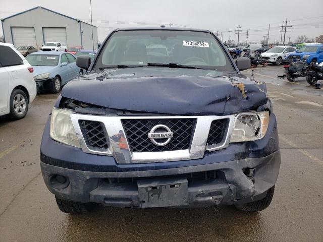 1N6AD0EV3BC433825 - 2011 NISSAN FRONTIER S BLUE photo 5