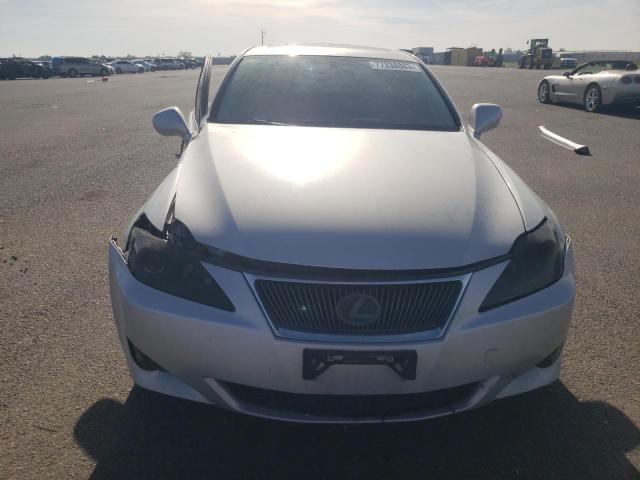 JTHBK262562012356 - 2006 LEXUS IS 250 SILVER photo 5