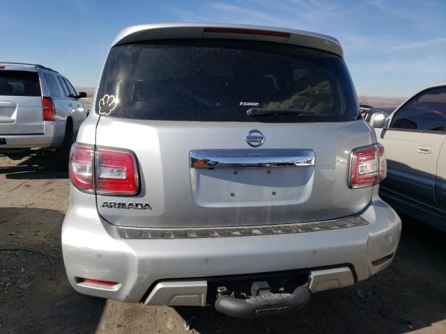 JN8AY2NC1H9507383 - 2017 NISSAN ARMADA SV SILVER photo 6