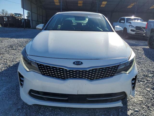 5XXGV4L25GG074981 - 2016 KIA OPTIMA SXL WHITE photo 5