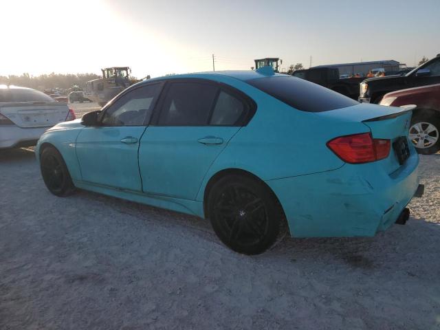 WBA3C3C50DF982626 - 2013 BMW 320 I XDRIVE TURQUOISE photo 2
