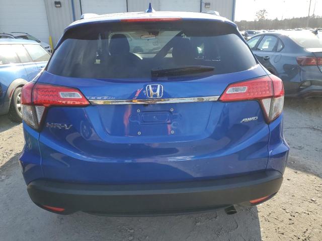 3CZRU6H52NM756491 - 2022 HONDA HR-V EX BLUE photo 6