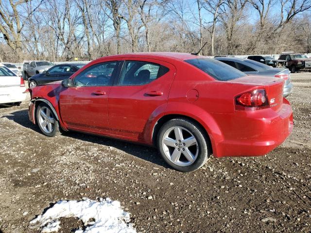 1C3CDZAB7DN664959 - 2013 DODGE AVENGER SE RED photo 2