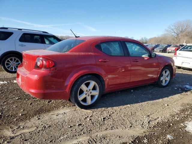 1C3CDZAB7DN664959 - 2013 DODGE AVENGER SE RED photo 3