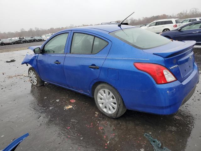 3N1CN7AP6GL893195 - 2016 NISSAN VERSA S BLUE photo 2