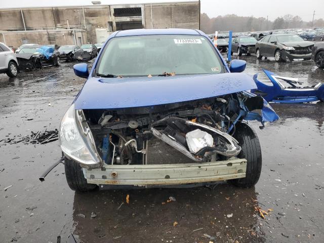 3N1CN7AP6GL893195 - 2016 NISSAN VERSA S BLUE photo 5