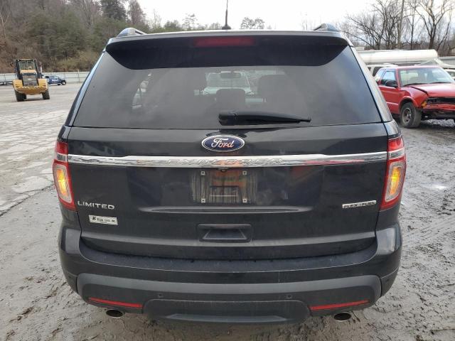 1FM5K7F83FGA10653 - 2015 FORD EXPLORER LIMITED BLACK photo 6