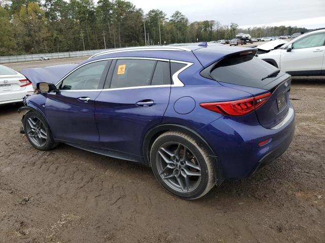 SJKCH5CP2HA020961 - 2017 INFINITI QX30 BASE BLUE photo 2