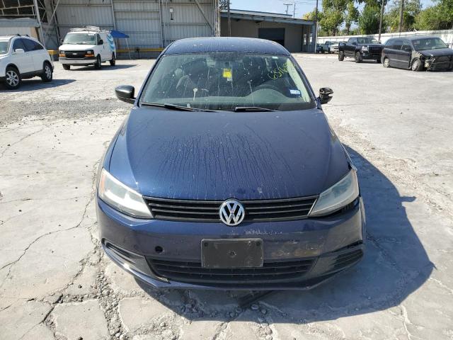 3VW2K7AJ9BM042361 - 2011 VOLKSWAGEN JETTA BASE BLUE photo 5