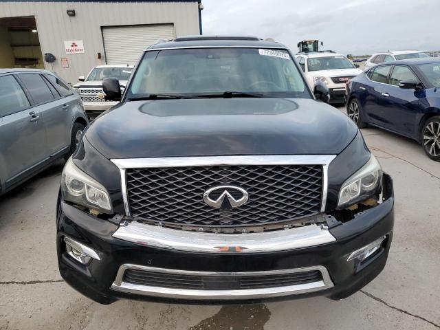 JN8AZ2NC6F9370645 - 2015 INFINITI QX80 BLACK photo 5