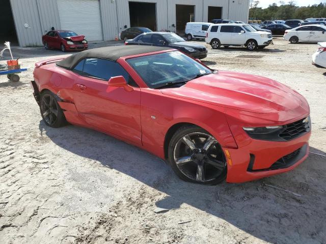 1G1FB3DS6K0118406 - 2019 CHEVROLET CAMARO LS RED photo 4