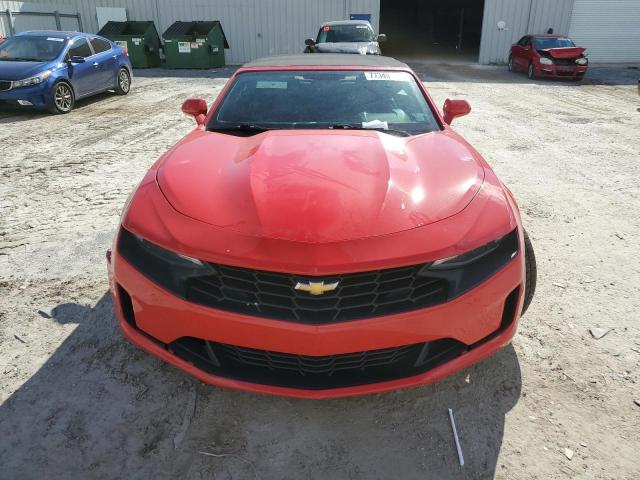 1G1FB3DS6K0118406 - 2019 CHEVROLET CAMARO LS RED photo 5