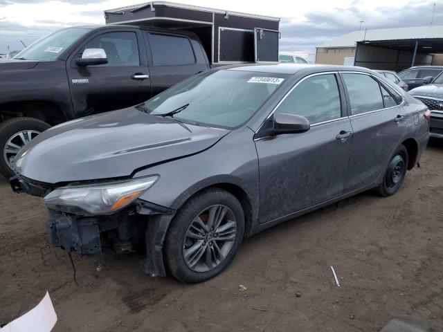 4T1BF1FK0FU958445 - 2015 TOYOTA CAMRY LE GRAY photo 1