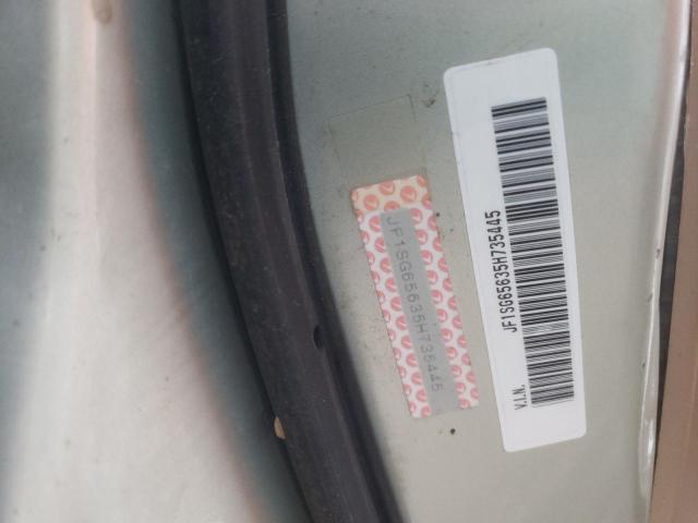 JF1SG65635H735445 - 2005 SUBARU FORESTER 2.5XS ბეჟი ფოტო 13