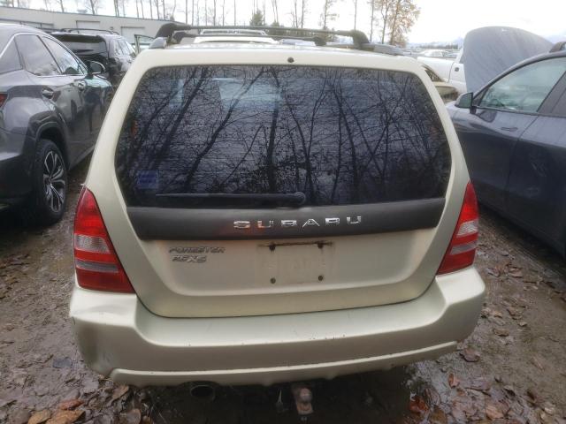 JF1SG65635H735445 - 2005 SUBARU FORESTER 2.5XS ბეჟი ფოტო 6