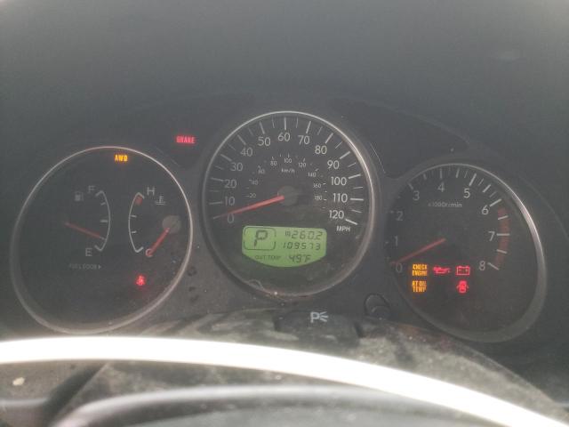 JF1SG65635H735445 - 2005 SUBARU FORESTER 2.5XS ბეჟი ფოტო 9