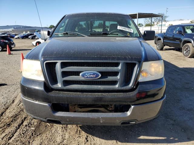 1FTPX14535FB22233 - 2005 FORD F150 BLACK photo 5