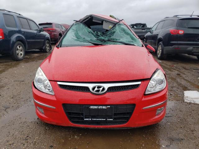 KMHDC8AE0AU058715 - 2010 HYUNDAI ELANTRA TO GLS RED photo 5