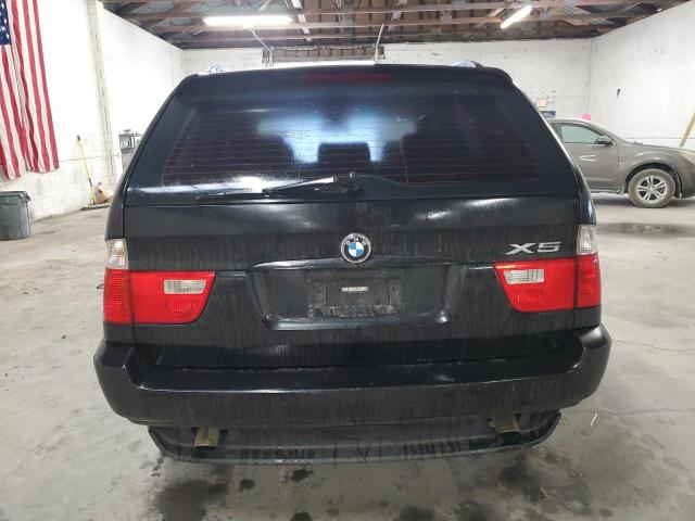 5UXFA13536LY32345 - 2006 BMW X5 3.0I BLACK photo 6