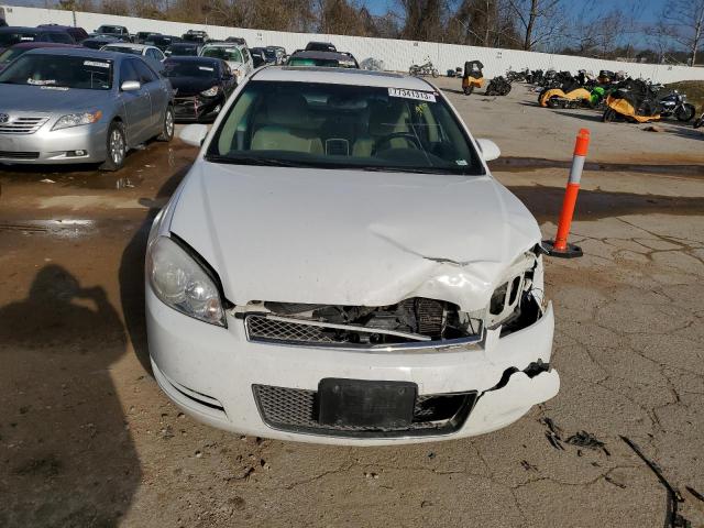 2G1WG5E38D1138877 - 2013 CHEVROLET IMPALA LT WHITE photo 5