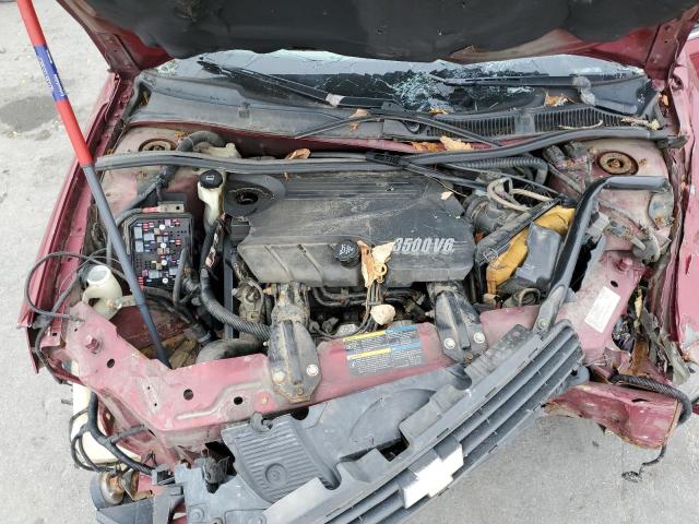 2G1WT58N779268793 - 2007 CHEVROLET IMPALA LT BURGUNDY photo 11